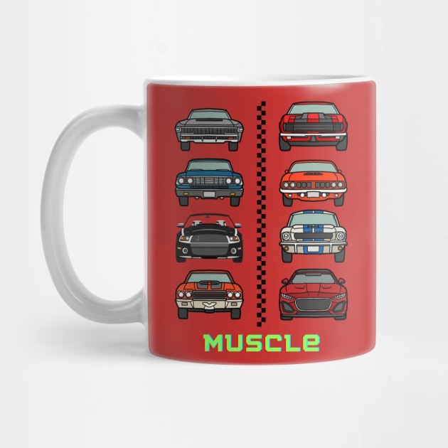 Muscle cars by MaxiVision